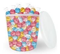 LINDT | Assortiment de 100 bouchées LINDOR au chocolat Blanc Fondant/Straccitella/Fraise | Boite de 1.25 kg de Chocolat à Offrir ou à Partager pour Noël, une Fête, un Anniversaire