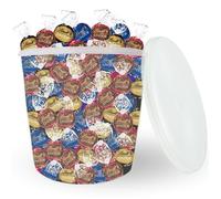 LINDT | Assortiment de 100 bouchées LINDOR au Chocolat Noir 70%, Noir 45% et Double Chocolat | 1.25 kg de Chocolat pour Noël