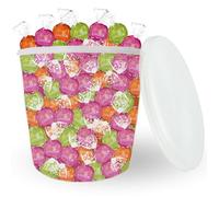 LINDT |Assortiment de 100 bouchées LINDOR au lait Fraise/Pistache/Orange sanguine | 1.25 kg de Chocolat à Offrir ou à Partager