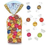 LINDT | Assortiment de 40 Bouchées LINDOR | 500g de chocolat à offrir ou à partager pour Noël