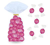 LINDT | Assortiment de 40 bouchées LINDOR au Chocolat au Lait Framboise | 500 g de Chocolats à Offrir ou à Partager pour Noël