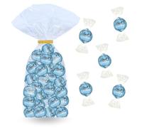 LINDT | Assortiment de 40 bouchées LINDOR au Chocolat Blanc Stracciatella | 500 g de Chocolats à Partager entre Amis ou en Famille