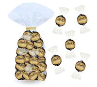 LINDT | Assortiment de 40 bouchées LINDOR au chocolat Noir 70% | 500 g de Chocolat à Offrir ou Partager pour Noël