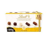 Lindt Connaisseurs assortiment de rochers au chocolat, coffret cadeau 189 g