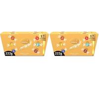 Lindt - Ballotin LINDOR - Assortiment de chocolats - Cœur Fondant, 222g (Lot de 2)