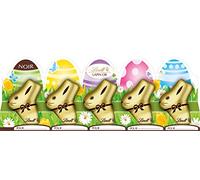 Lindt Barrette de 5 Mini Lapins au chocolat noir pour Pâques 5x10g