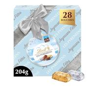 Lindt - Boîte Cadeau LES PYRÉNÉENS - Assortiment de Chocolats au Lait et Noirs - Frais et Fondants - Idéal pour Noël, 204g