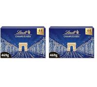 Lindt - Boîte CHAMPS-ÉLYSÉES Assorti - Assortiment de Chocolats au Lait, Noirs et Blancs - Pralinés, Croustillants et Onctueux - Idéal pour Noël, 469g (Lot de 2)