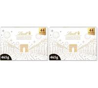Lindt - Boîte CHAMPS-ÉLYSÉES Édition Étoilée - Assortiment de Chocolats au Lait, Noirs et Blancs - Pralinés, Croustillants et Onctueux - Idéal pour Noël, 465g (Lot de 2)