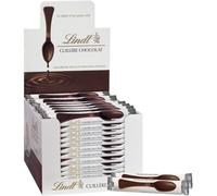 LINDT Boite de 30 cuillères en chocolat extra fin - 11 g