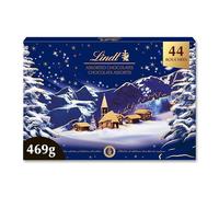 Lindt - Boîte PAYSAGE DE NOËL Assorti - Assortiment de Chocolats au Lait, Noirs et Blancs - Idéal pour Noël, 469g