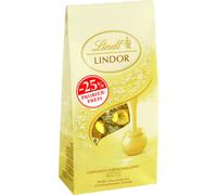 Lindt Boules de Chocolat Blanc fourrées de chocolat fondant Lindor 136g