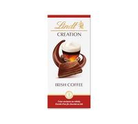 LINDT - Chocolat au Lait Crémeux Saveur Irish Coffee, Texture Fondante (Tablette 150g) - Lot de 4 - vendu par Lot