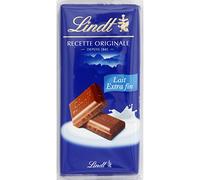 Lindt Chocolat au lait extra fin recette originale - Tablettes de 100g