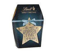 Lindt Chocolat | Calligraphie Sac de Noël | 141 g | 12 chocolats élégants en 6 variétés différentes dans un emballage festif | Cadeau de chocolat parfait pour la période de Noël