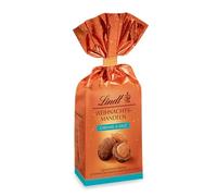 Lindt Chocolat de Noël, amandes et sel - Sachet de 100 g - Cadeau de Noël