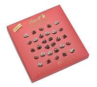 Lindt Chocolat Mini Pralinés Marzipan | 163 g | Chocolat massepain | 32 chocolats | Cadeau au chocolat | Cadeau de chocolats