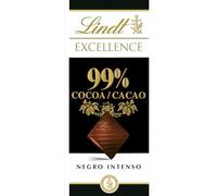 Lindt Chocolat noir absolu extra fin 99% cacao - La tablette de 50g