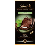 Lindt Chocolat Noir Mousse Menthe Chocolat fourré 150g