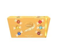 LINDT - Coffret Gourmand de Chocolats Lindor Fondants, Plaisir Raffiné à Partager (222g) - lot de 3 - Vendu par Lot