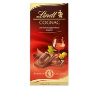 Lindt Cognac Chocolat au lait avec une fine croûte de sucre 100g