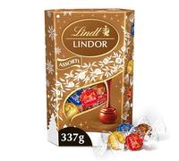 Lindt - Cornet Lindor Assorti Edition de Noël - 337g, Lot de 2