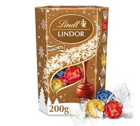 Lindt - Cornet Lindor Assorti Edition de Noël - 200g