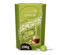 Lindt - Cornet LINDOR - Chocolat à la pistache - Cœur Fondant, 200g