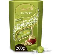 Lindt - Cornet LINDOR - Chocolat à la pistache - Cœur Fondant, 200g