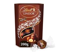 Lindt - Cornet LINDOR - Chocolat aux Noisettes - Cœur Fondant, 200g