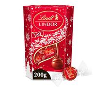 Lindt - Cornet Lindor Lait Edition de Noël - 200g, Lot de 2