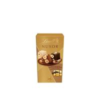 Lindt - Cornet NUXOR - Assortiment de Chocolats au Lait, Noir et Blanc - Idéal pour Noël, 75g