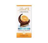 LINDT CREATION - Chocolat Noir Intense à l’Orange Fraîche, Arôme Rafraîchissant et Fondant (150g) - Le Lot De 3