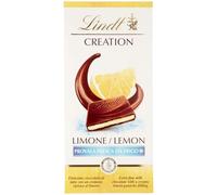 Lindt - Tablette Citron Frappé CRÉATION - Chocolat au Lait, 150g
