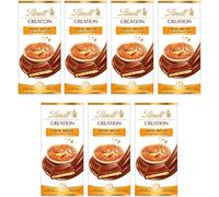 Lindt Creation Crème Brulee au caramel croustillant 150g Pack de 7