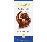 Lindt Tablette Le Rocher Lait Creation, Chocolat au Lait, 150g