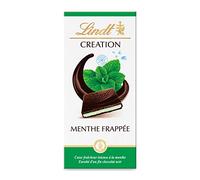 Lindt Tablette Création Menthe Frappée – Chocolat noir – 150 g