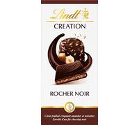 Lindt Création Noir Praliné Rocher 150 g - Lot de 7