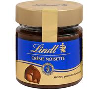 Lindt crème de noisette avec un délicieux goût de noisette crémeux 220g