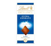 LINDT excellence chocolat au lait extra fondant tablette 100g