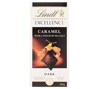 Lindt Excellence Dark Chocolate - Caramel & Sea Salt (100g)