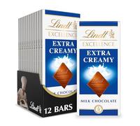 Lindt Excellence Extra Creamy Milk Chocolate, 3.5-Ounce Packages (Pack of 12) by Lindt