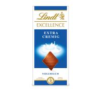 Lindt Excellence Extra Crémeux Tablette de Chocolat au Lait 100g