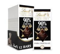 Lindt Excellence Supreme Dark Chocolate 90% Cocoa, 3.5-Ounce Packages (Pack of 12)