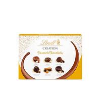 Lindt - Grande Boîte CREATION Desserts Chocolatés - Assortiment de Chocolats au Lait et Noir - Idéal pour Noël, 410g