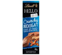 Lindt Hello Tablette Nougat croustillant avec morceaux de croquant 100g