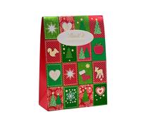 Lindt Joyeuses Fêtes Sac Chocolat Avec Différentes Garnitures 137G