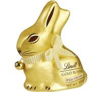 LINDT Lapin Or Blanc Moulage