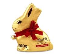LINDT Lapin Or Chocolat au lait moulage lapin 100 g