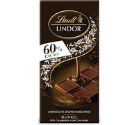 Lindt Lindor 60% Cacao Chocolat Noir Fondant 100g